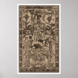 Pacal's Sarcophagus  - Ancient Mayan Spaceship posters