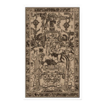 Pacal's Sarcophagus - Ancient Mayan Spaceship Posters