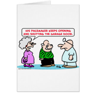 pacemaker garage door open shut card
