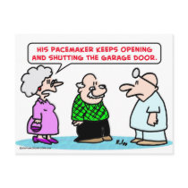 pacemaker garage door open shut postcards by rexfmay pacemaker garage door open shut postcards