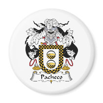 Pacheco Family Crest magnets