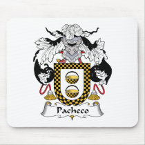 Pacheco Family Crest Mousepad