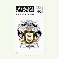 Pacheco Family Crest Stamps