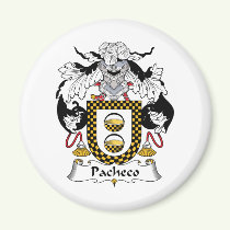 Pacheco Family Crest Magnet