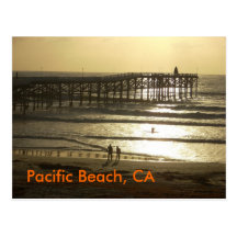 Pacific Beach, CA Post Card