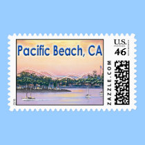 Pacific Beach Postage stamps