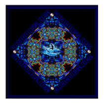 Pacific Blue Poster