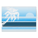 Pacific Blue Tropical Sunset cards