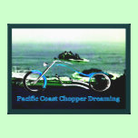 Pacific Coast Chopper Dreaming 1986 The MUSEUM Zaz canvas prints