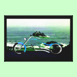Pacific Coast Chopper Dreaming The MUSEUM Zazzle canvas prints