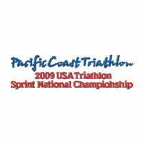Pacific Coast Triathlon embroidered shirts by PCTriathlon Pacific Coast Triathlon embroidered shirts