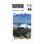 Pacific Crashing In Postage Stamp