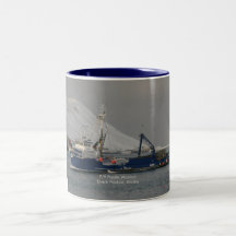 Pacific Mariner, Crab Boat in Dutch Harbor, Alaska Coffee Mugs