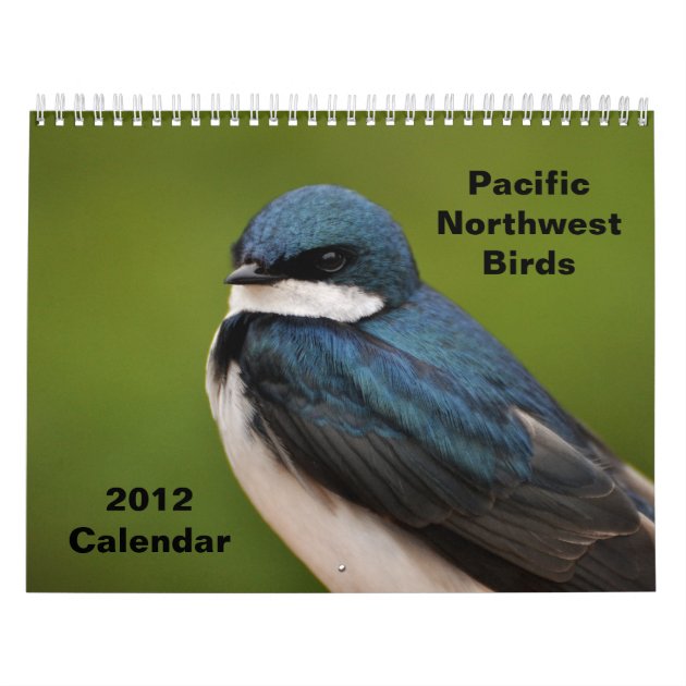 Pacific Northwest Birds Calendar | Zazzle