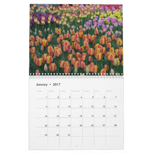 Pacific Northwest Flower Gardens Calendar Zazzle