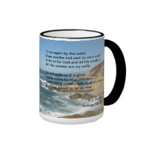 Pacific Ocean as seen from Bodega Bay on a mug
