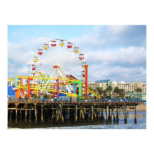 Pacific Park, Santa Monica, Ca. print