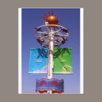 Pacific Park Sign postcards