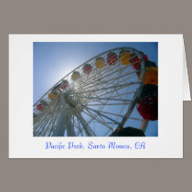 Pacific Park Wheel, Pacific Park, Santa Monica, CA cards