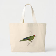 Pacific Parrakeet by Edward Lear Bag