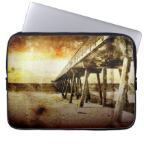 Pacific Pier laptop sleeves