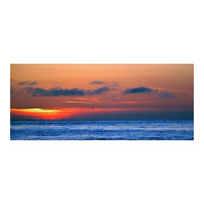 Pacific Sunset Poster by Sherlockdonatello