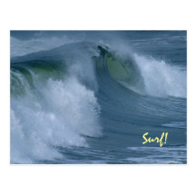 Pacific Surf Custom Postcard
