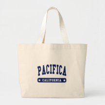 Pacifica California College Style tee shirts Bag