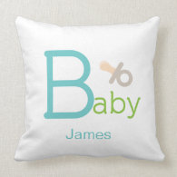 Pacifier Baby Pillow