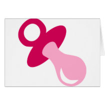 Pacifier cards