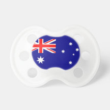 Pacifier with flag of Australia