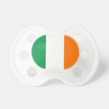 Pacifier with flag of Ireland