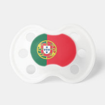 Pacifier with flag of Portugal