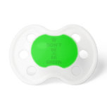 [Cupcake] don't be jel be green  Pacifiers