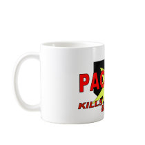 Pacifism Kills Liberals Dead mugs