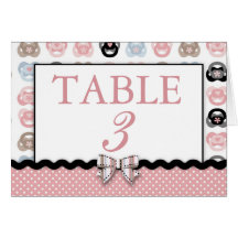 Pacify Me Table Card 3