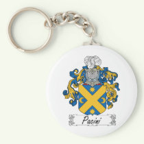 Pacini Family Crest Keychain