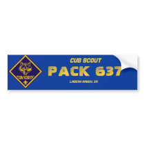 Pack 637 Bumper Sticker