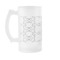 Pack glass frozen of style baroque