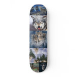 Pack of wolves skateboard