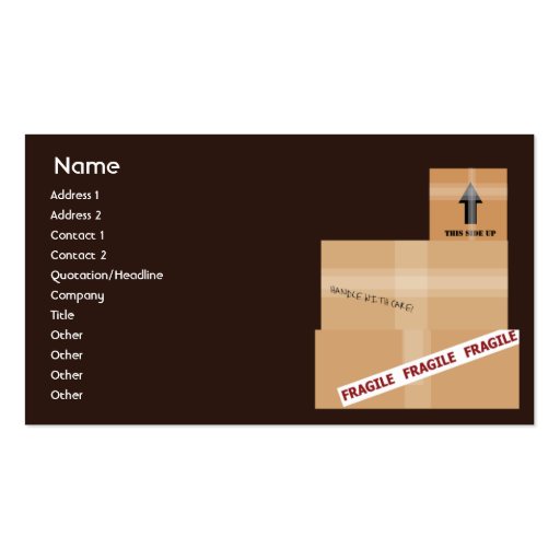 Packages - Business Business Cards (front side)