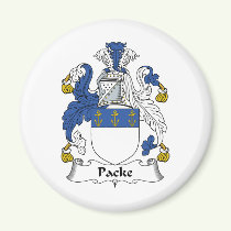 Packe Family Crest Magnet