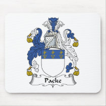 Packe Family Crest Mousepad
