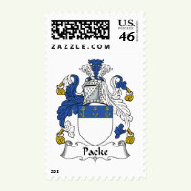 Packe Family Crest Stamps