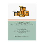 Packed Up Moving Announcement Post Card
