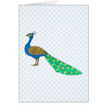 Packer Peacock cards by BisforBirds Packer Peacock cards