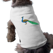 Packer Peacock Doggie Tee