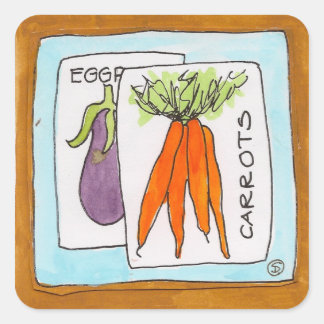 Seed Packet Stickers | Zazzle