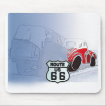 Packing It Up On Route 66 Mousepad