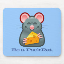 PackRat Ratpad mousepads by alamofireinc PackRat Ratpad mousepads
